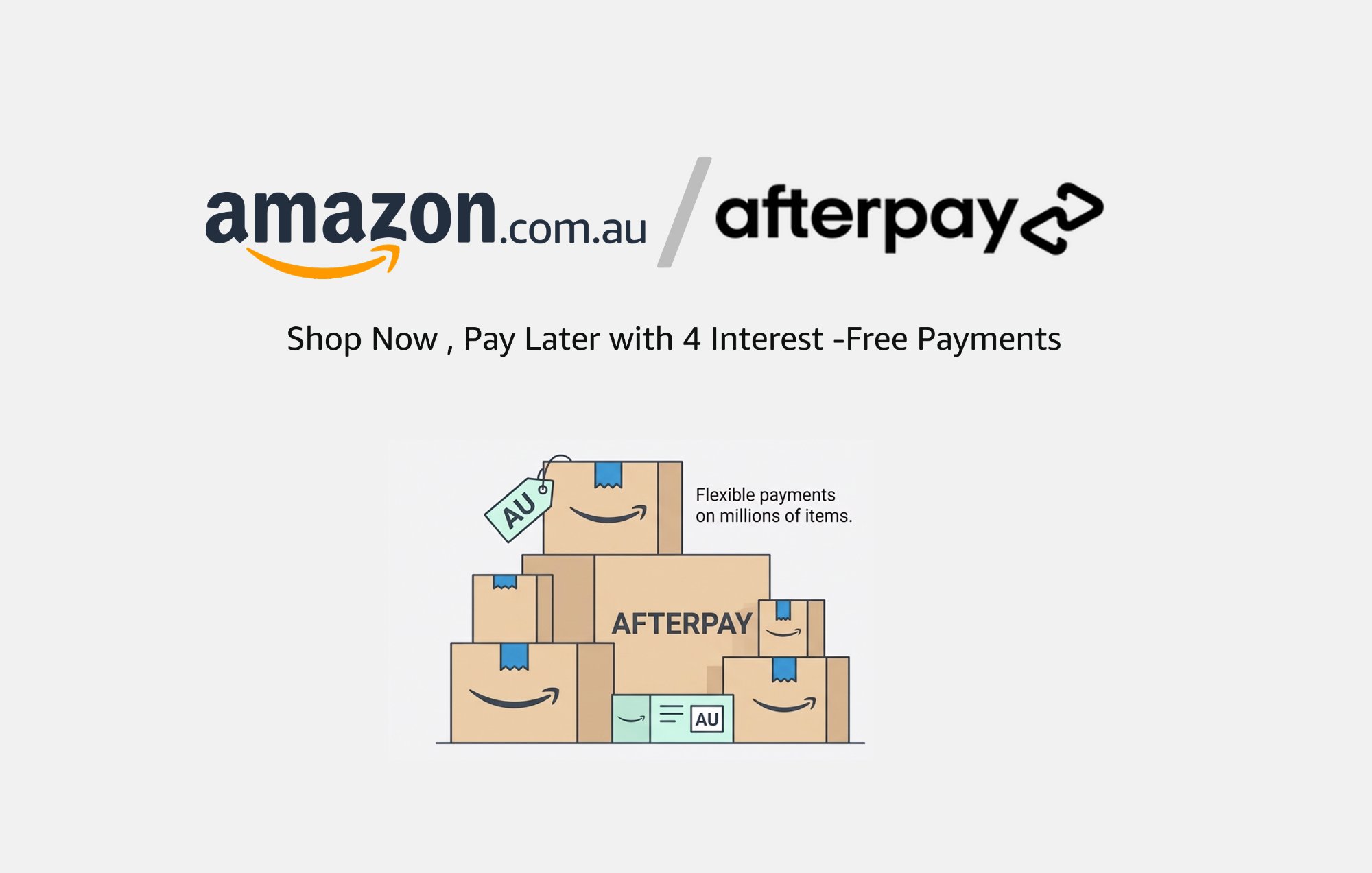 Afterpay on Amazon Australia