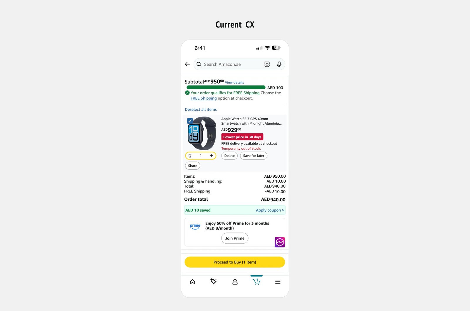 View Cart Pain Point — Payment methods and instalments blindness