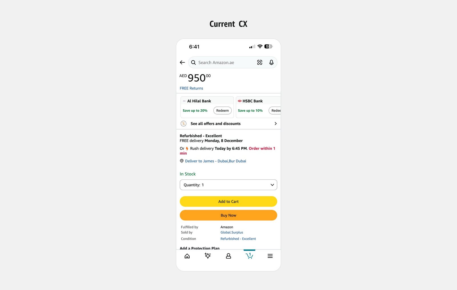 PDP Pain Point — Hard-to-discover payment methods and savings