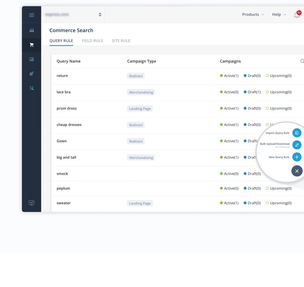 Query Rules Console